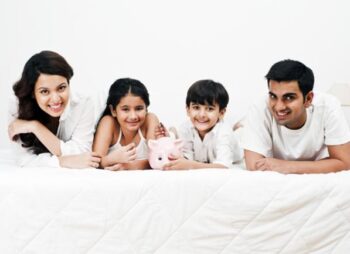 El día a día de una pareja con hijos