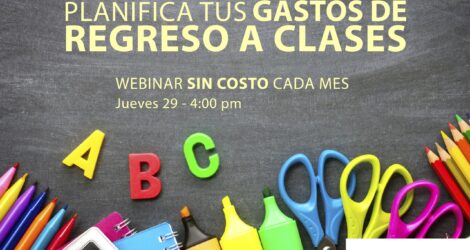 Planifica tus gastos de regreso a clases