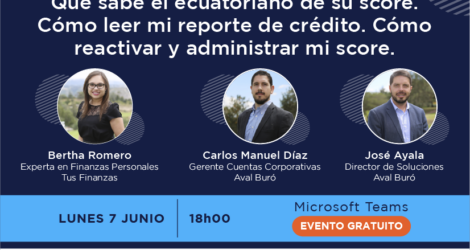 Conversatorio: Qué sabe el ecuatoriano de su score