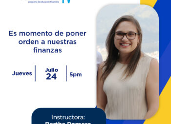 WEBINAR: Es momento de poner orden a nuestras finanzas