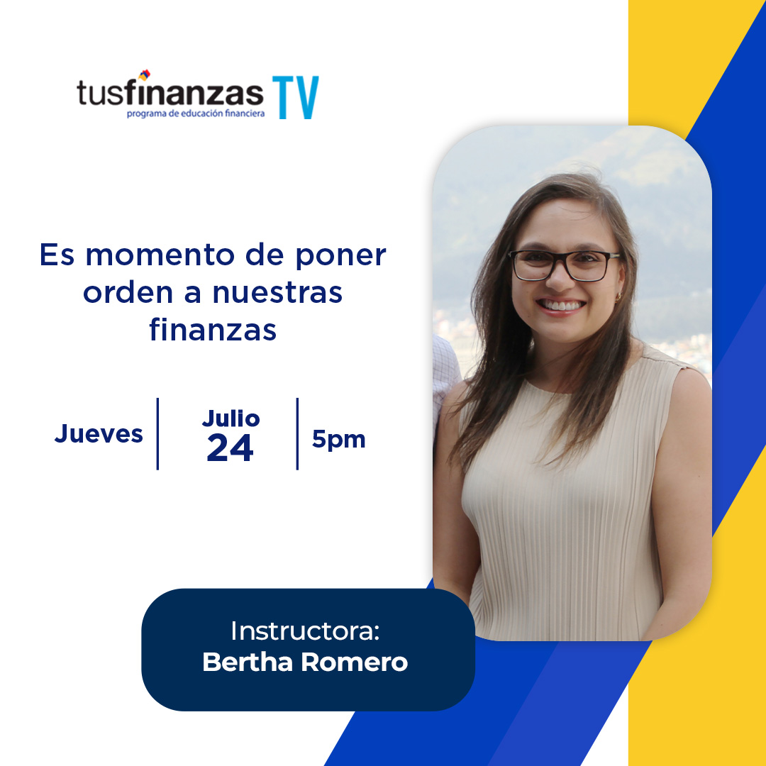 WEBINAR: Es momento de poner orden a nuestras finanzas