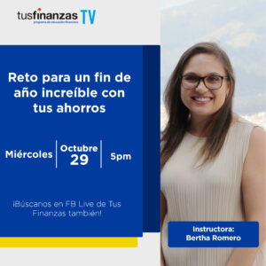 WEBINAR: Reto para un fin de año increíble con tus ahorros